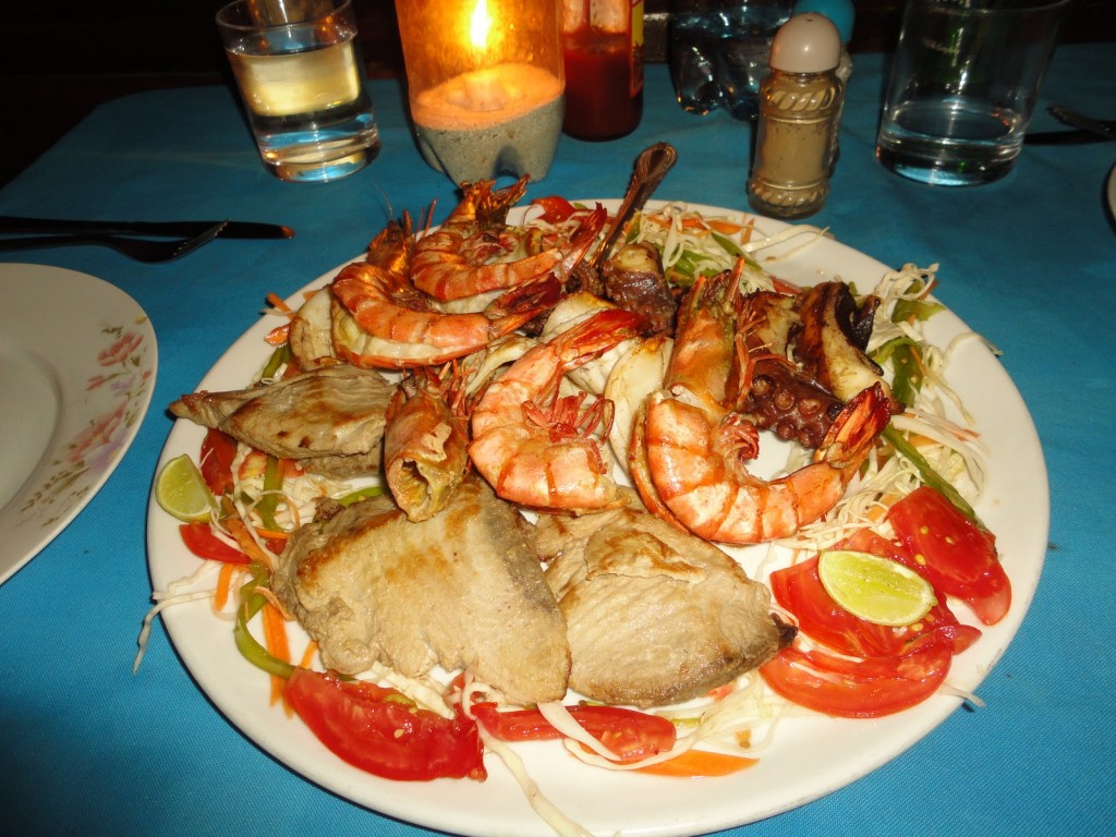 Delicious Seafood in Zanzibar