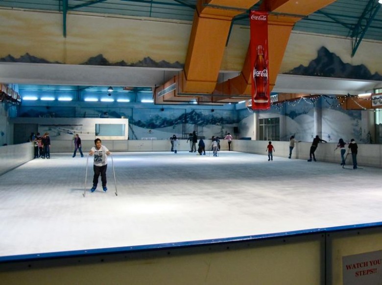 Panari Sky Center- Ice skating