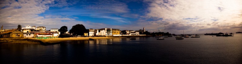 Scenic view of Zanzibar