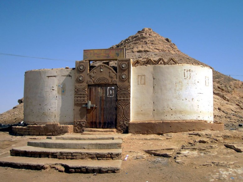 a traditional house in Wadi Halfa, Sudan