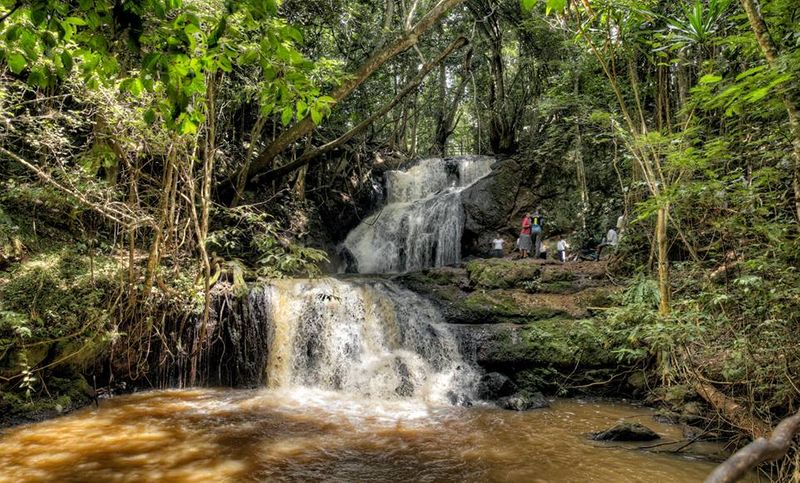 Waterfall at Karura Forest