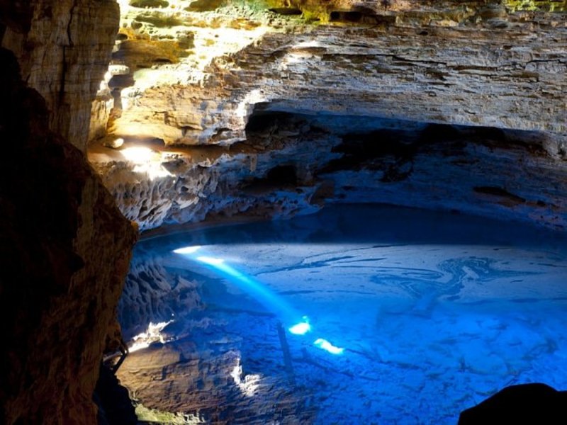 Cave Pool in Bonito, Brazil