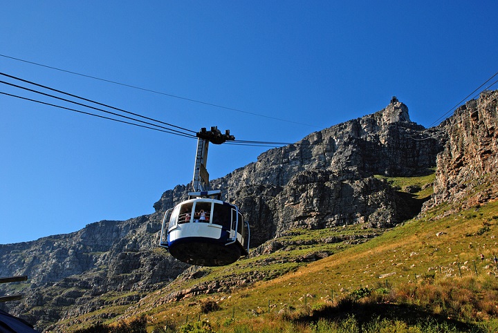Funicular On Table Mountain(capetown)
