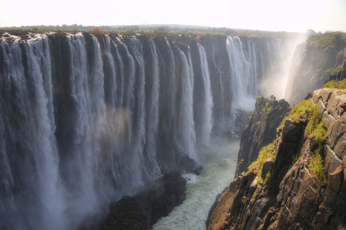 Victoria Falls in Zimbabwe, Africa