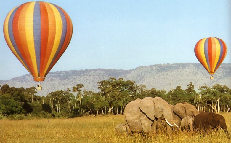 Hot Air Balloon in Masai Mara