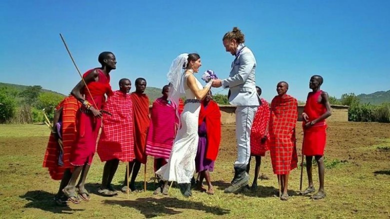Wedding in Masai-Mara