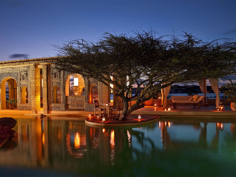 Luxury pool at The Majlis, Lamu, Kenya